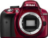 Nikon D3300 Body Rood