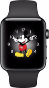 Apple Watch Series 2 38mm Space Black Stainless Steel/Black Sport Band