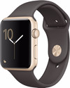 Apple Watch Series 2 42mm Goud Aluminium/Cacao Sportband