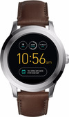 Fossil Q Founder 2.0 46mm Silver/Brown Leather