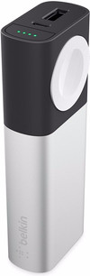 Belkin Apple Watch Valet Charger Power Bank 6,700mAh Silver