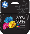 HP 302XL/304XL Cartridge Kleur