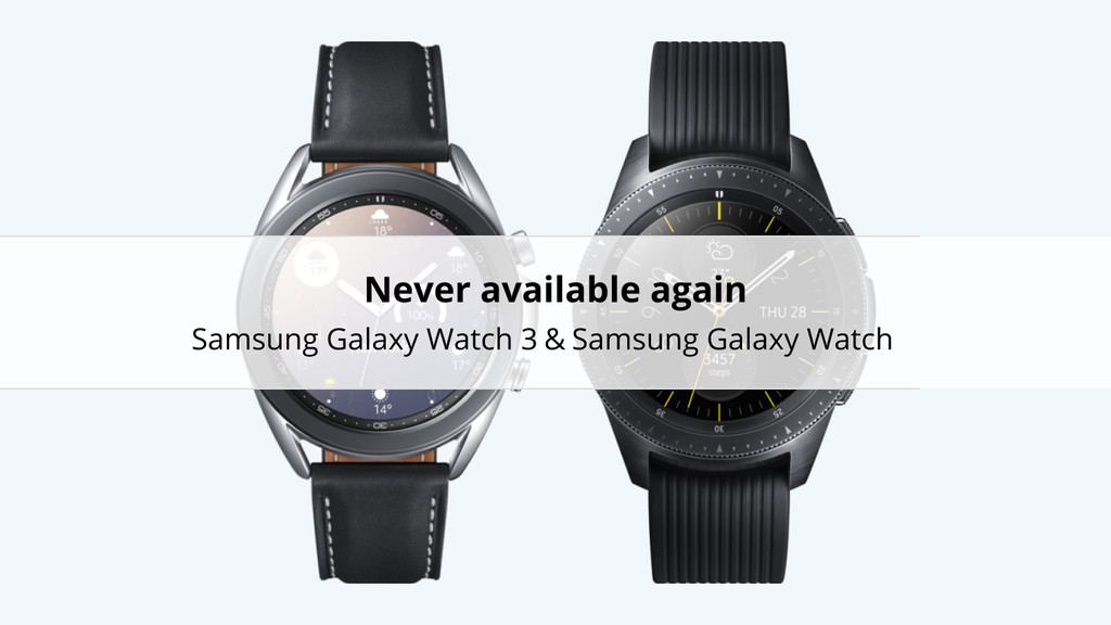 Galaxy watch 3 online vs watch