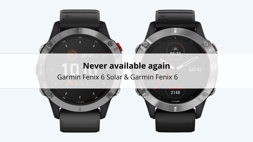 Compare Garmin Fenix 6 Solar to Garmin Fenix 6 Coolblue