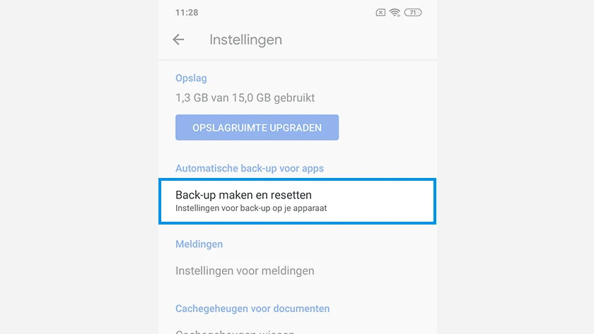 telefoon overzetten