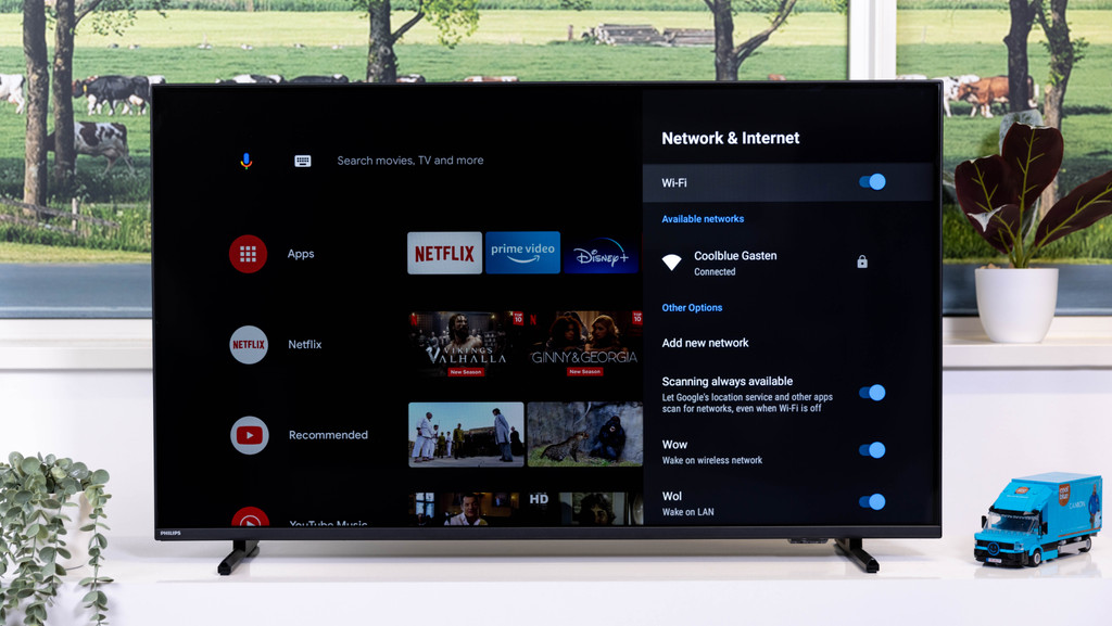 How do you connect your Philips TV to the Coolblue