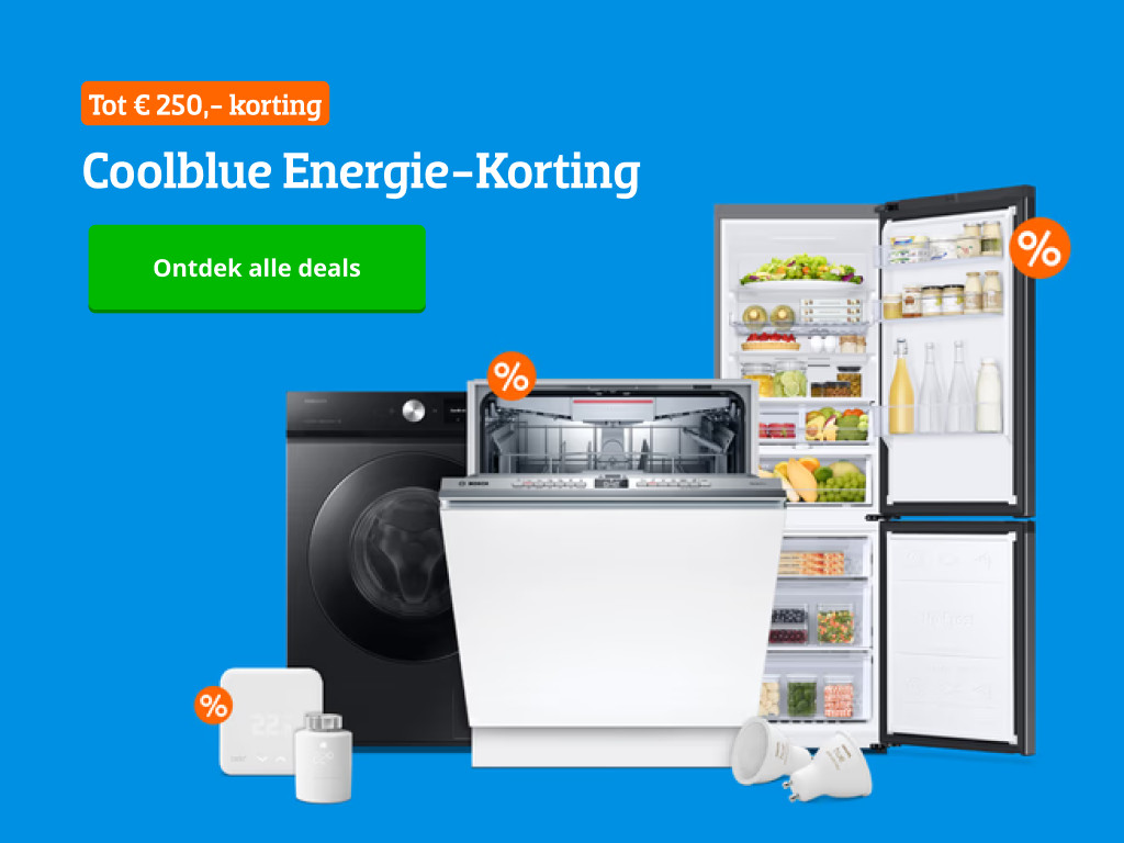 Ontdek hier producten met korting, speciaal voor Coolblue Energie klanten 