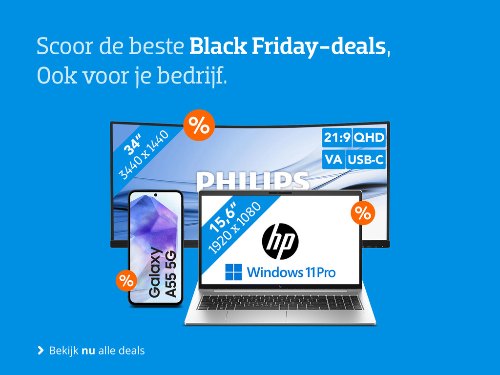 Vind jouw zakelijke Black Friday deal   