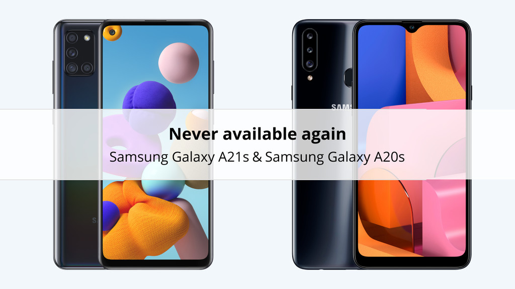 Compare the Samsung Galaxy A21s to the A20s | Coolblue