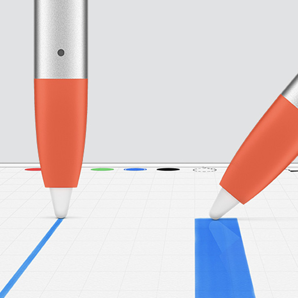 Logitech Crayon Digital Pencil voor Apple iPad product in gebruik