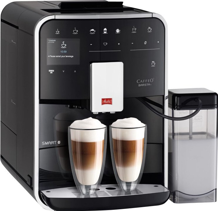 Melitta Barista T SMART Zwart F830-102 linkerkant