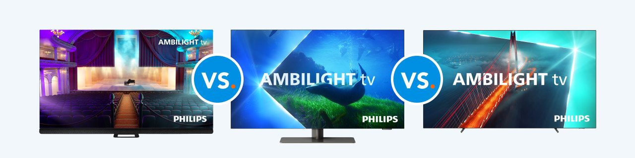 Compare the Philips 908, 808, and 708