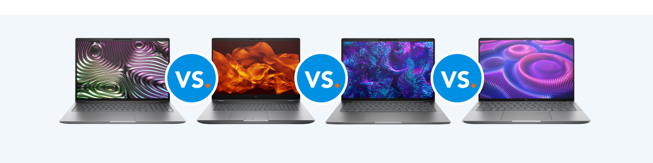 Vergelijk de HP ZBook workstation laptops