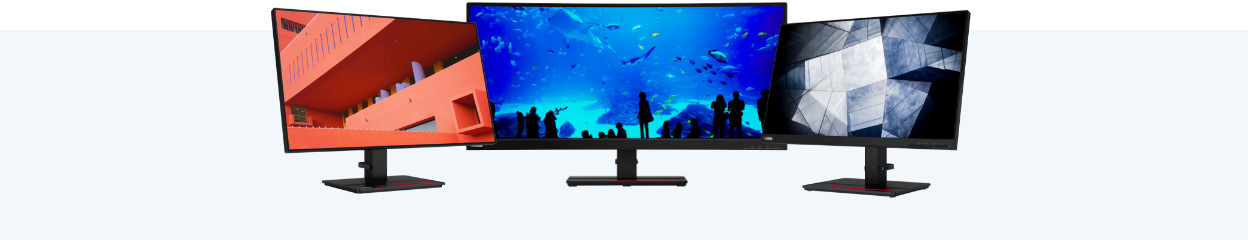 What's a Lenovo ThinkVision monitor and how does it work?