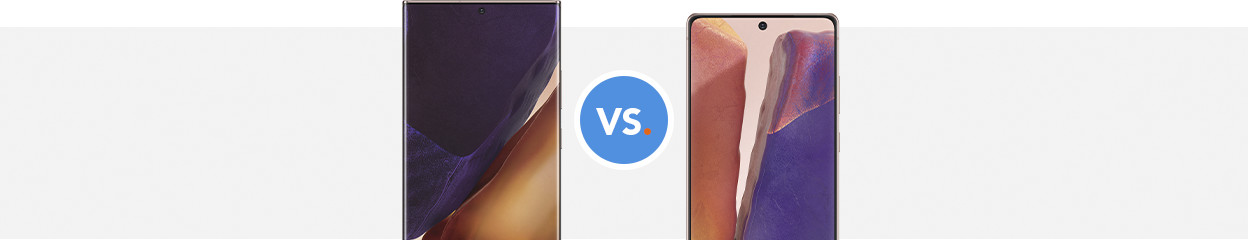 Compare the Samsung Galaxy Note 20 Ultra to the Note 20