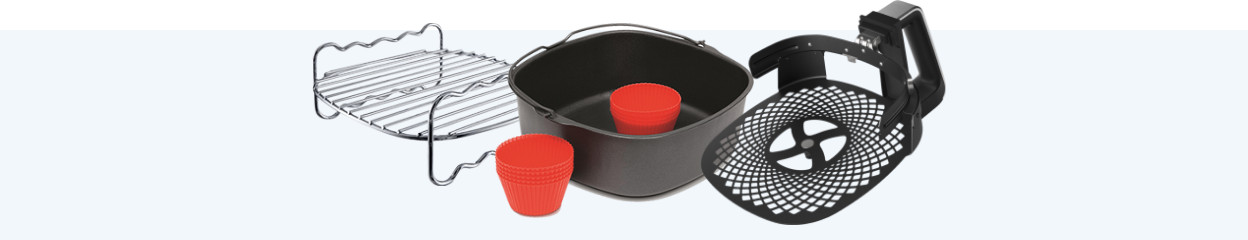 How do you expand your Philips airfryer?