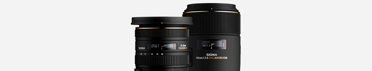 Wat betekenen de afkortingen op een Sigma lens? 