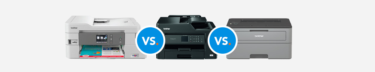 What are the differences between the Brother printers?