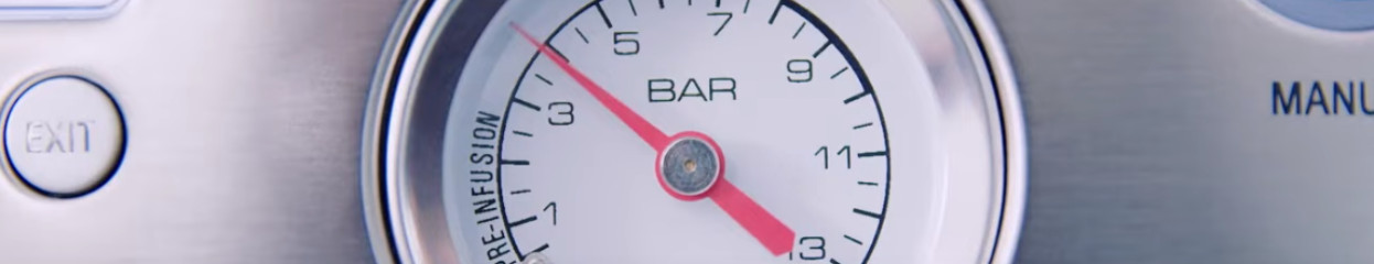 4 tips if the pressure gauge of your Sage piston machine isn't working