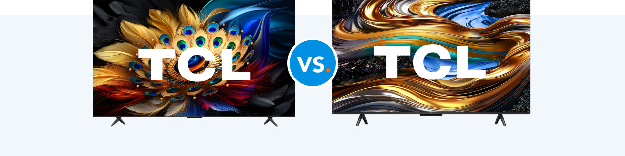 Vergelijk TCL QLED C61B met 4K LED P71B