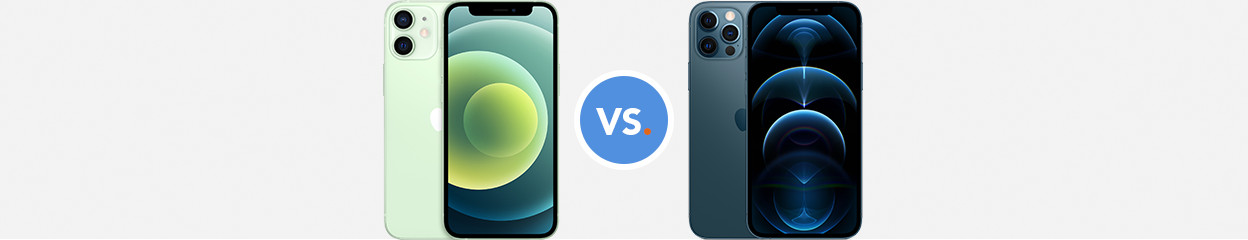 Vergelijk Apple iPhone 12 met Apple iPhone 12 Pro