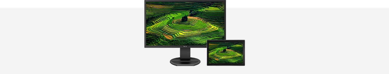 Hoe sluit je een monitor aan op een tablet?