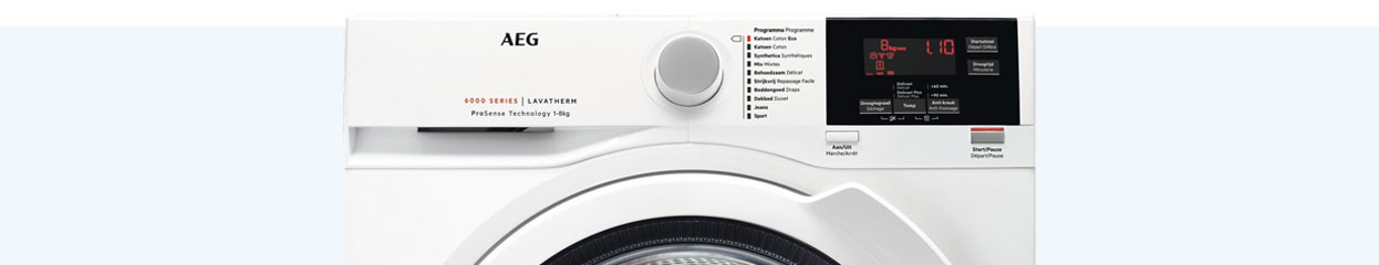 What's AEG ProSense technology in dryers?