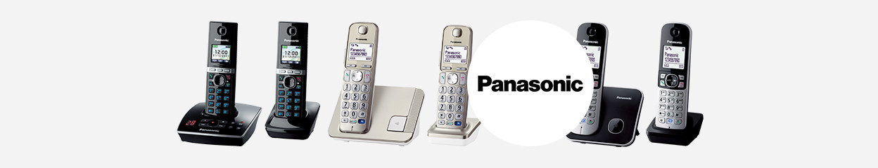 Panasonic biedt de praktische huistelefoon voor het hele gezin