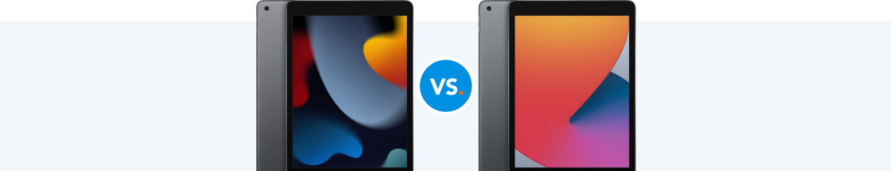 Vergelijk Apple iPad (2021) met Apple iPad (2020)