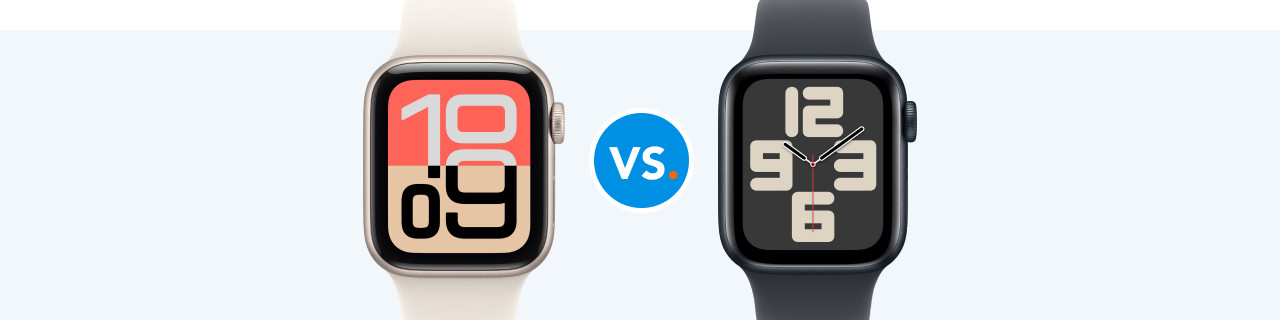 Vergelijk Apple Watch SE 3 met Apple Watch SE 2