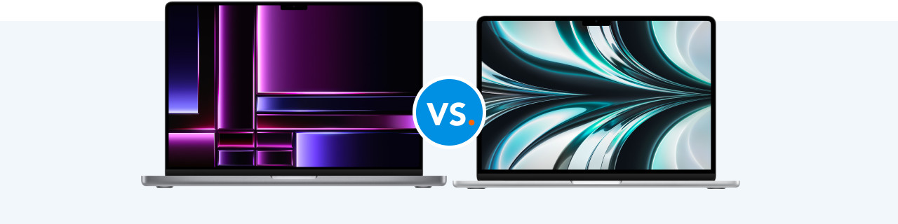 Vergelijk MacBook Pro met MacBook Air