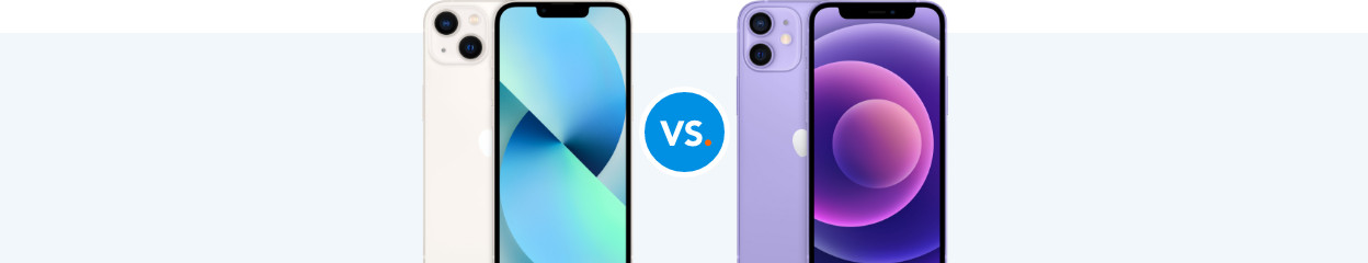 Vergelijk Apple iPhone 13 (mini) met Apple iPhone 12 (mini)