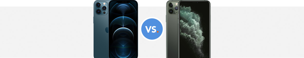 Compare the Apple iPhone 12 Pro (Max) to the Apple iPhone 11 Pro (Max)