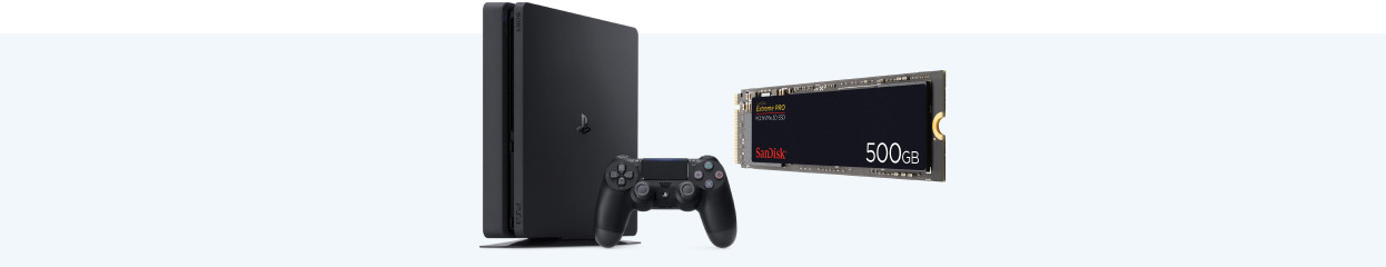 How do you expand the PlayStation 4 storage?