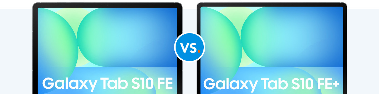 Vergelijk de Samsung Galaxy Tab S10 FE en Tab S10 FE Plus