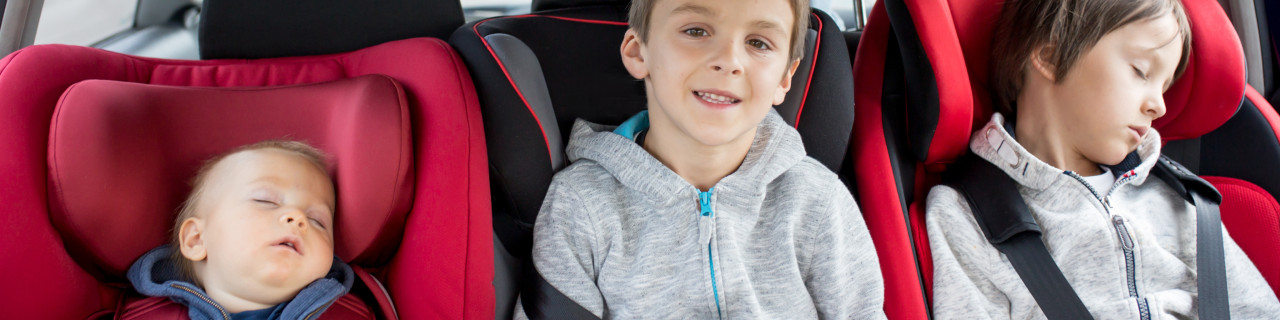 Which 3 car seats fit next to each other?