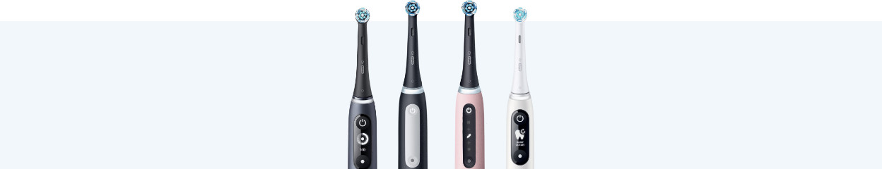 Compare the Oral-B iO series 3, 4, 5, and 6