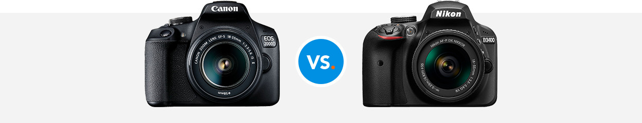 Compare Canon to Nikon SLR cameras