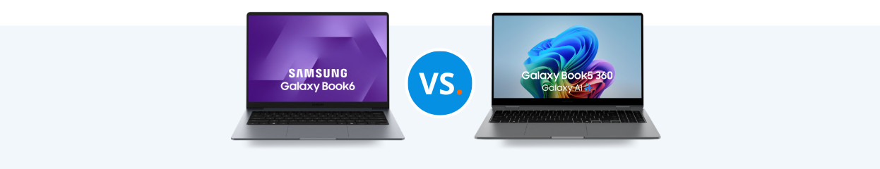 Vergelijk de Galaxy Book6 met de Book5