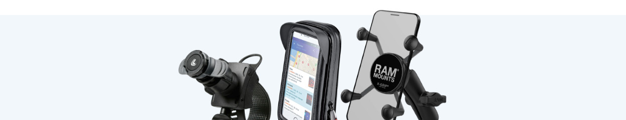 How do you choose a phone mount for your motor?