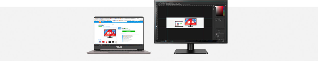 How do you set up a monitor?