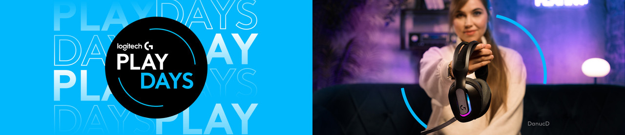 Score your new Logitech G gaming gear during the Logi PLAY DAYS