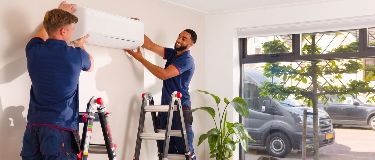 Split airco