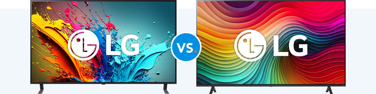 Compare LG NanoCell to LG QNED televisions