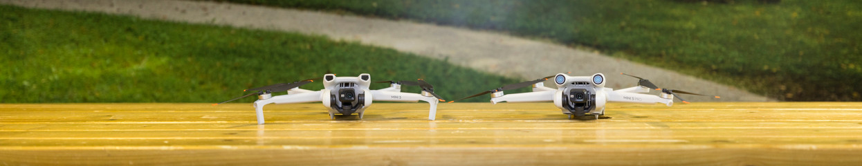 Vergelijk de DJI Mini 3 met de DJI Mini 3 Pro