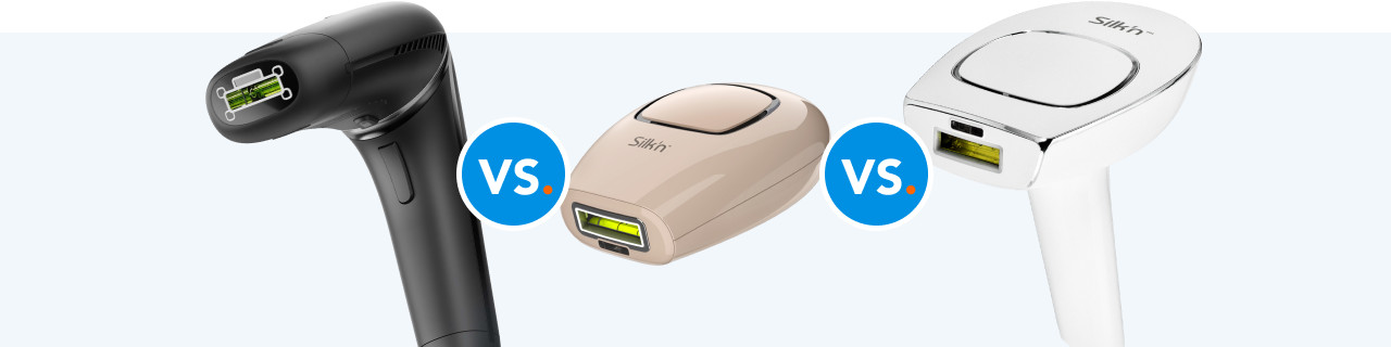 Vergelijk de Silk'n 7 en Infinity Fast