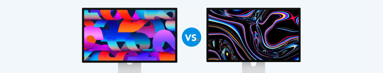 Vergelijk Apple Studio Display en Apple Studio Display XDR