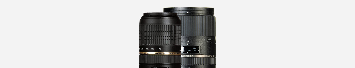 What do the abbreviations on a Tamron lens mean?