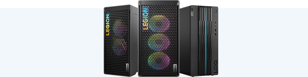 Vergelijk de Lenovo game pc's