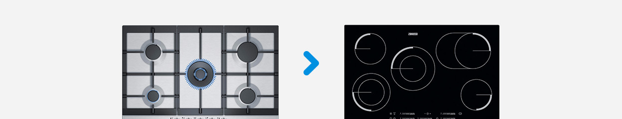 Switch from gas cooking to 3-phase electric cooking